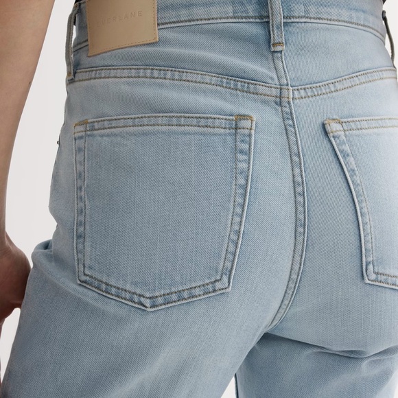 Everlane The Cheeky Jean Size 23 Crop   Light Wash - Picture 2 of 10